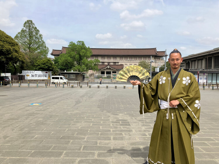 上野公園前田利家