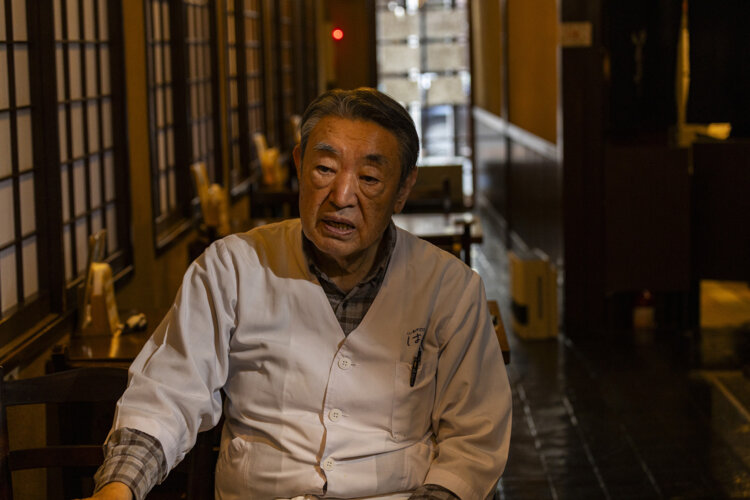 店長の野沢さん。