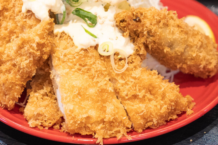 あっさりしたささみかつ。