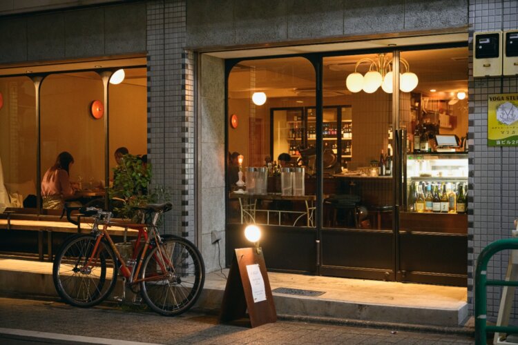 オープンな『CICLO』の外観。