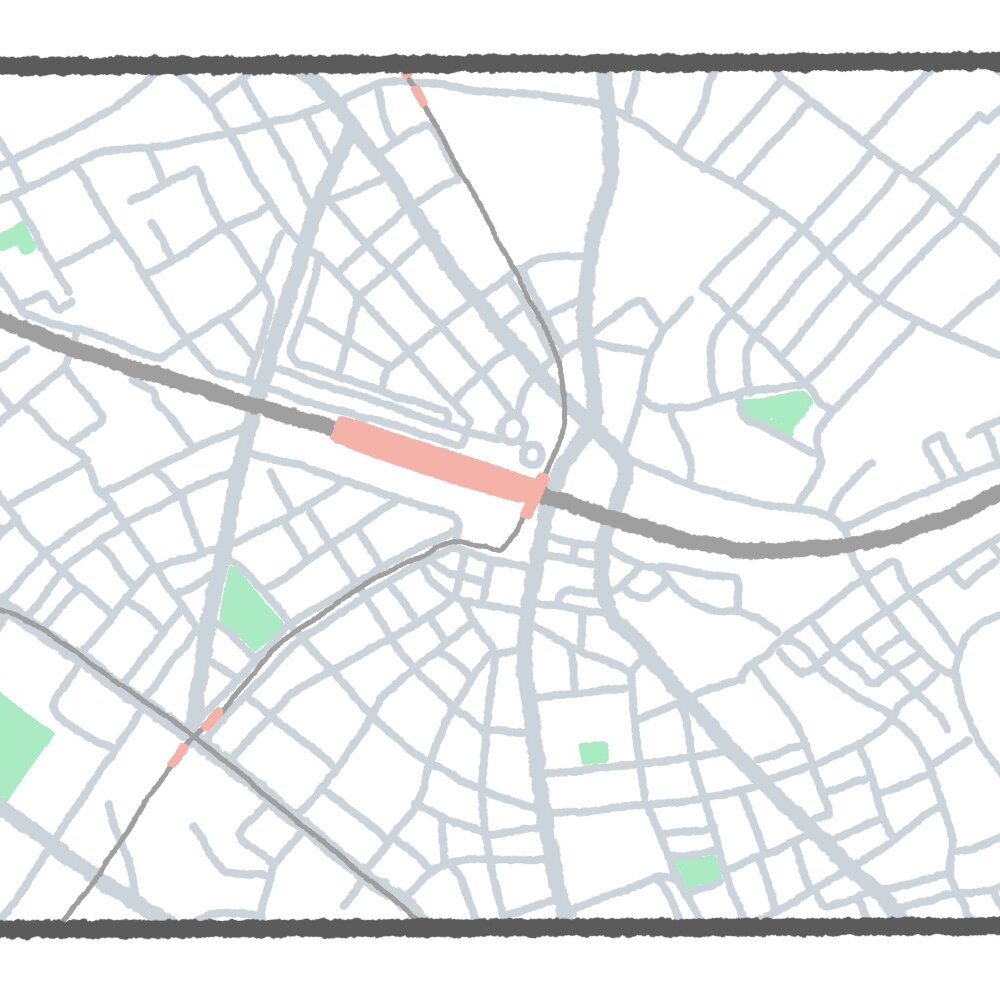 【東京地図クイズ】ここは何駅？ 線路の形が重大ヒント、山手線の歴史が垣間見える駅