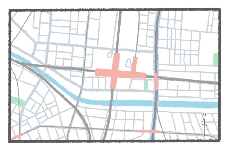 【東京地図クイズ】ここは何駅？ 交通、物流、カルチャーまで数々の顔を持つエリア