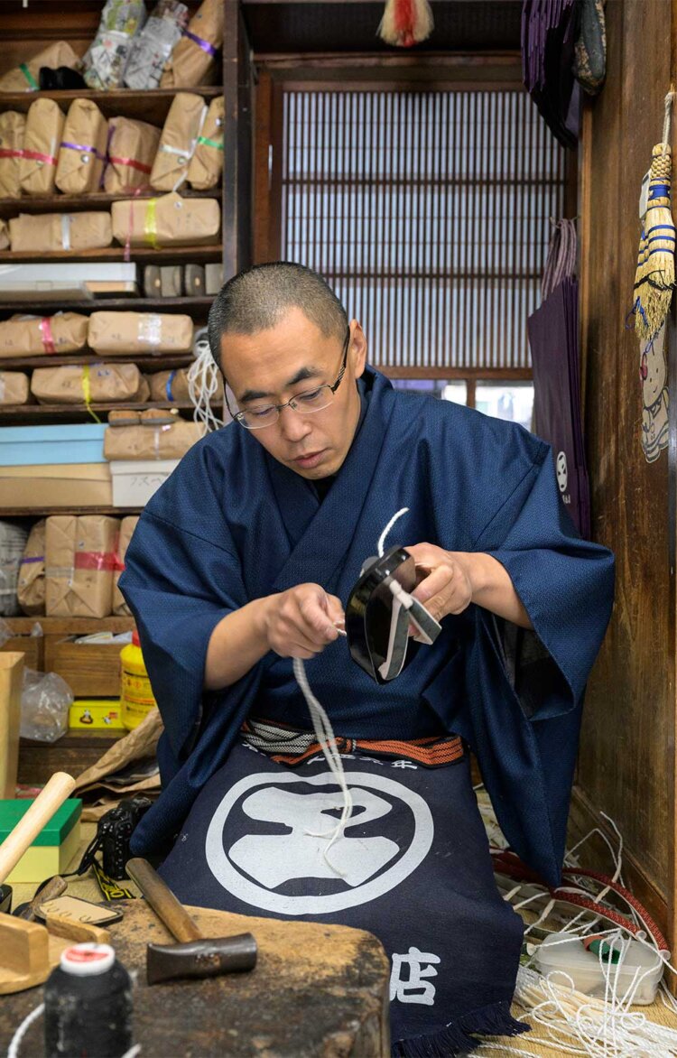 6代目の榎本英臣さん。