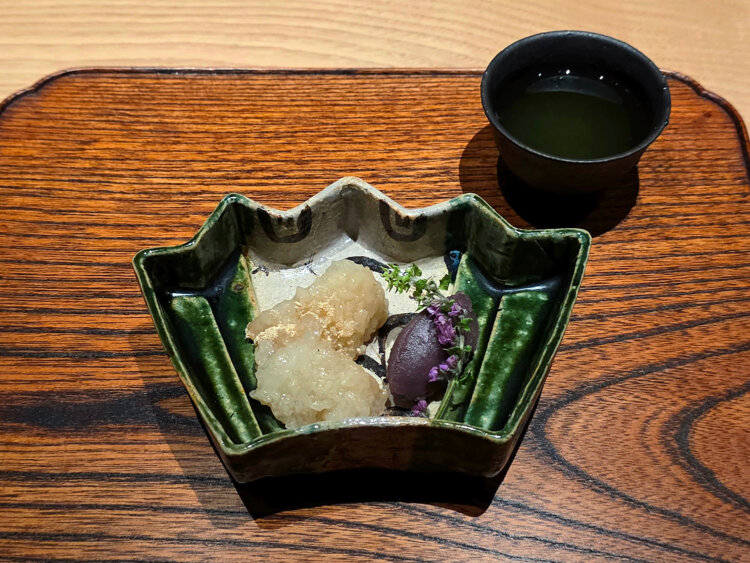 あくまき、九九九ノ煎茶 侘び。