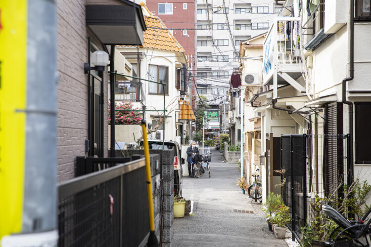 時が止まったような路地も健在！