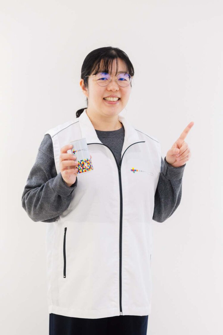 容器文化ミュージアム担当・髙荷弥生さん。