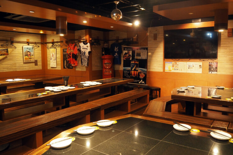 たまにミラーボールも活躍する。