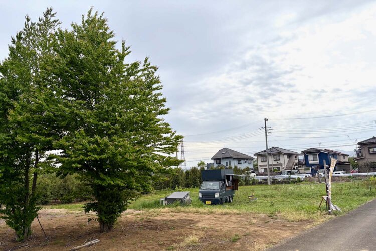 周りは畑と宅地のみというロケーション！