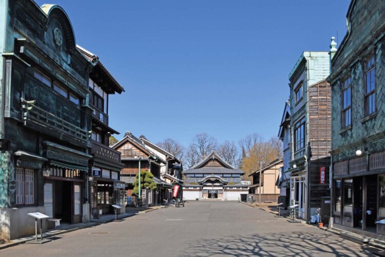 レトロな建物が立ち並ぶ風景は圧巻。