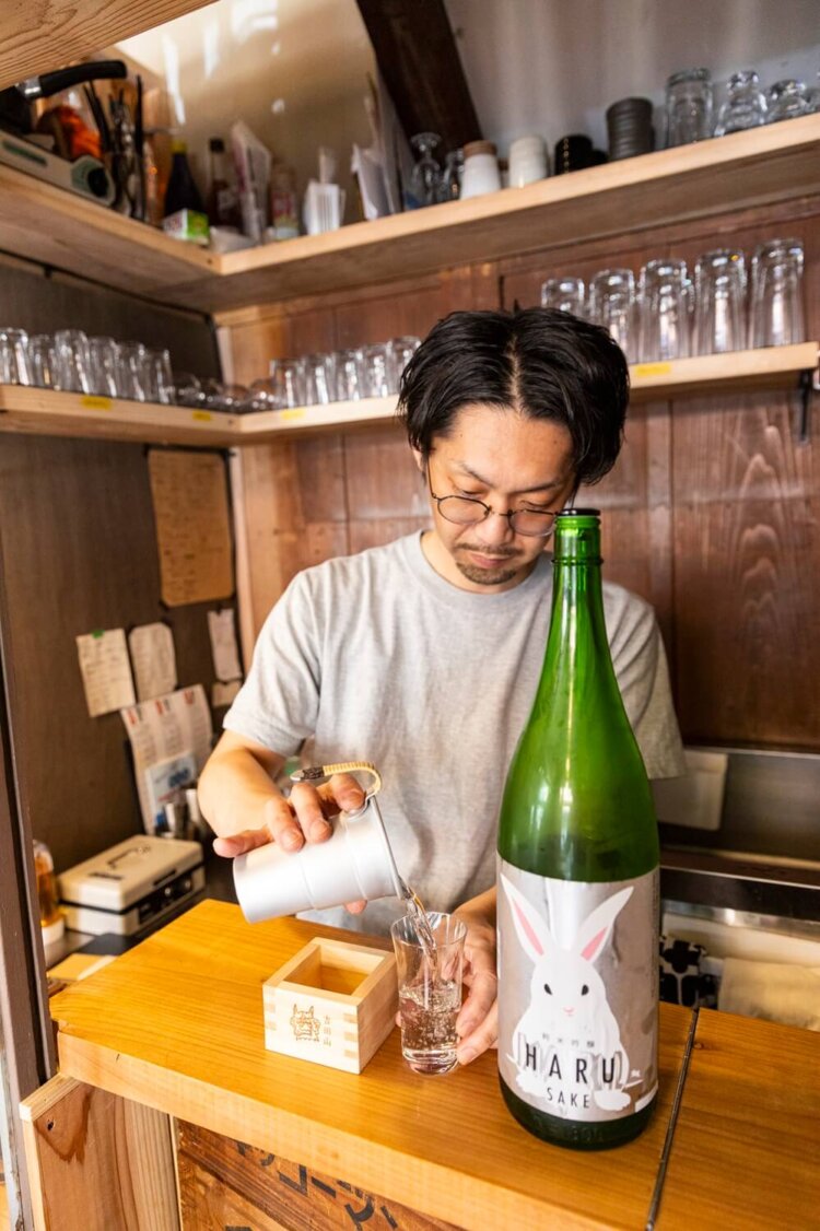日本酒500円～。
