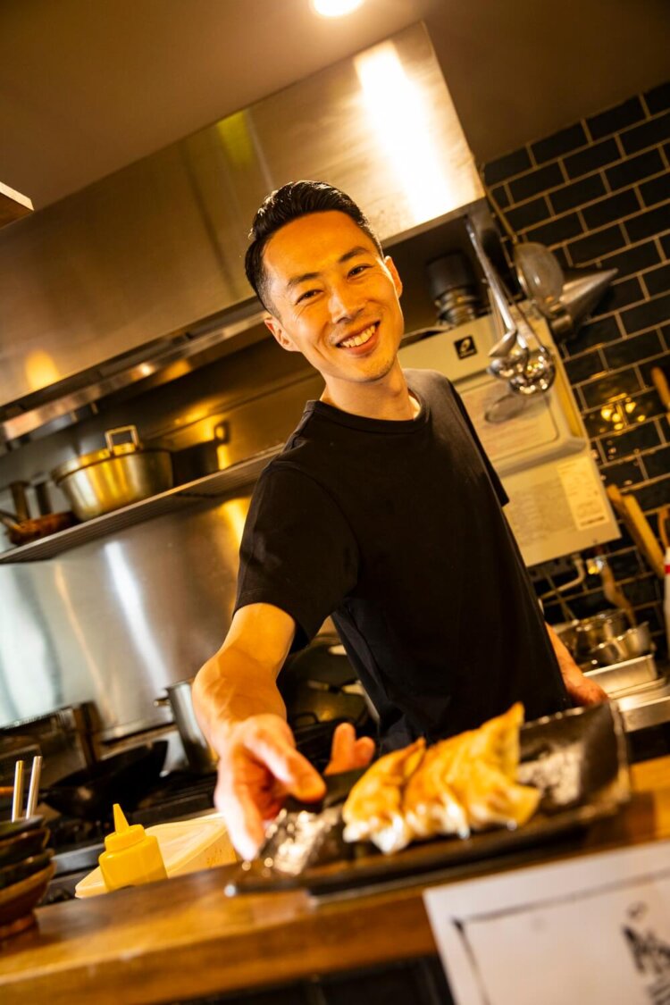 店主の大野木さん。