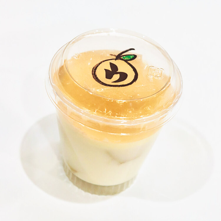 「U-cafe」の「ヨーグルトムース」。