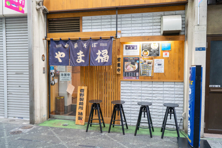 さりげない店構えも好感が持てる。