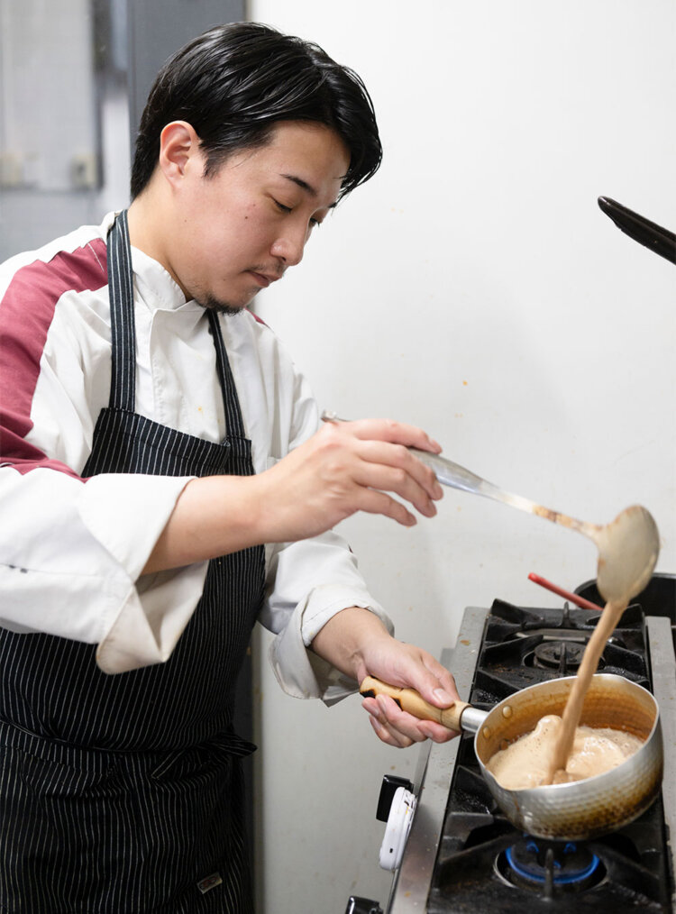 「僕の渾身のティラミスで元気出して！」。