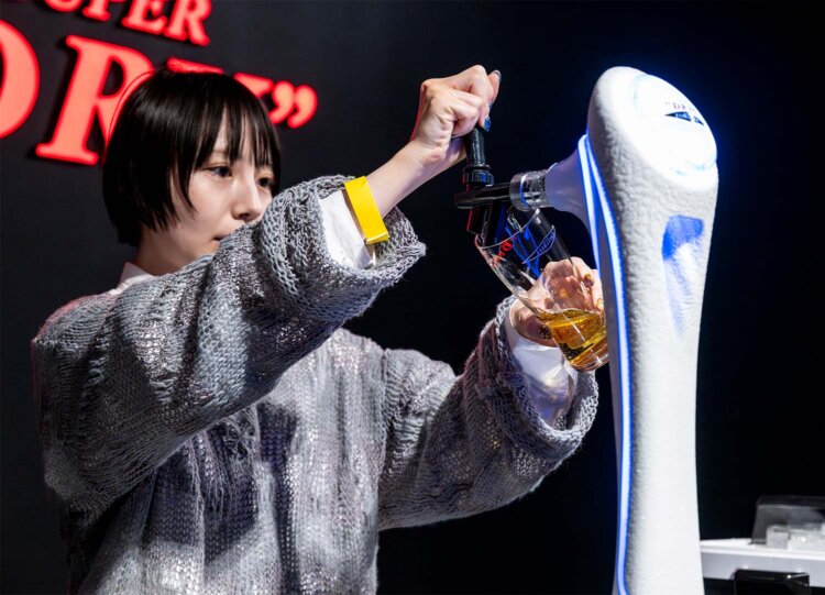 ［選べる体験］自分で注ぐ