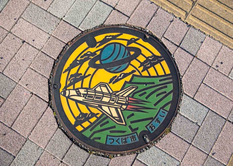 つくばらしいマンホール。