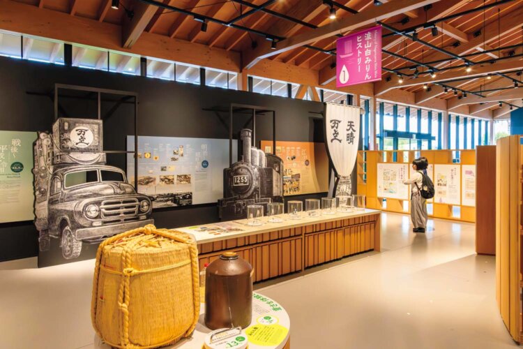 見応え満点の有料エリア（常設展示）。