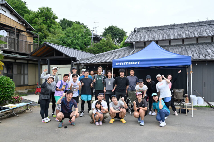 取材日は、周辺を約7km走ってからビールで乾杯する『NOROSHI RUN CLUB』を開催。イベントは不定期開催のため、Instagramで確認を。