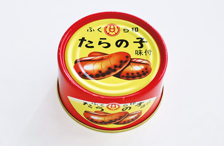 北陸で年間8万缶も販売の「たらの子味付」（Aガイヤ・どんたく）。