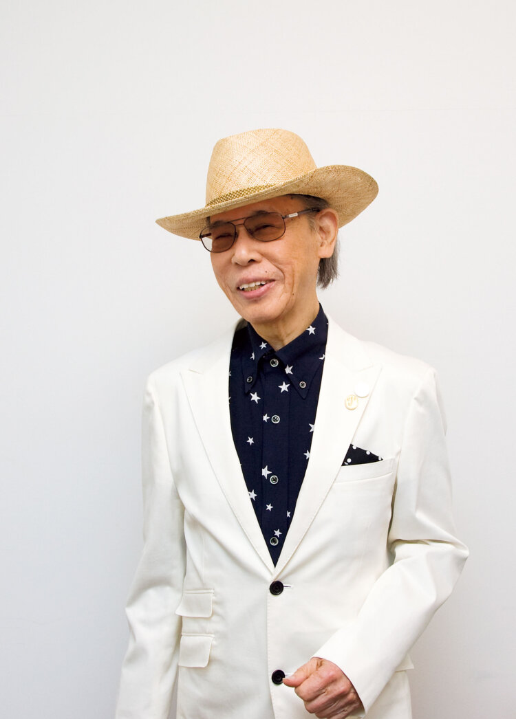 やなせたかし。写真提供＝（公財）やなせたかし記念アンパンマンミュージアム振興財団。