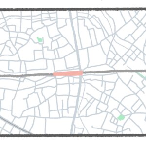 【東京地図クイズ】ここは何駅？ 街のシンボルでもある通りがポイントな中央線の駅