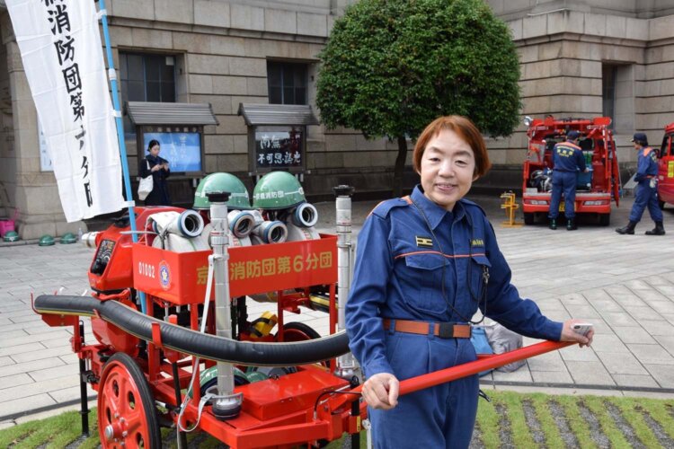 京橋消防団第6分団で外せない一人。