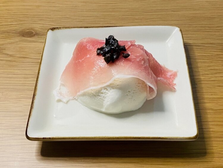 アイスアレンジ　生ハム