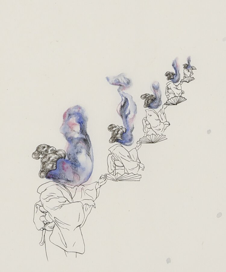 束芋が描いた、小説『国宝』の世界が広がる展示「束芋画 国宝」が8月30日まで、銀座『ポーラ ミュージアム アネックス』で開催中