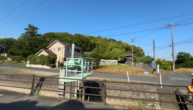 沼城跡。