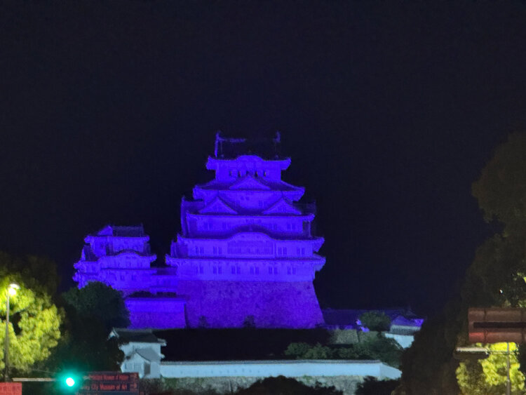 姫路城。