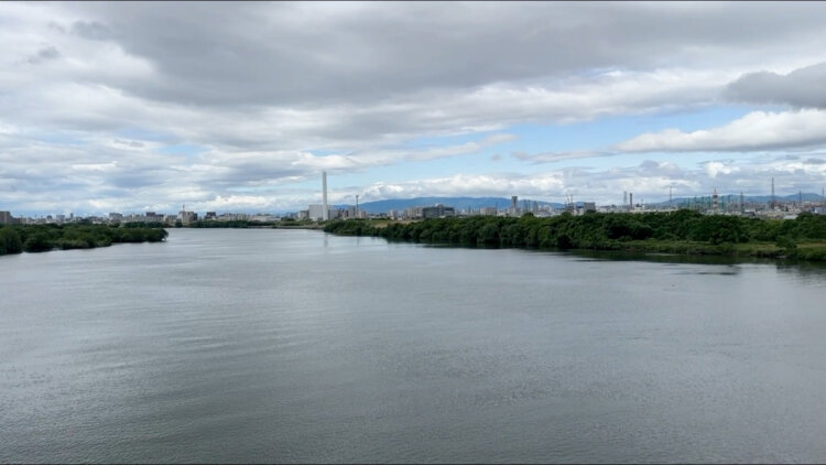 淀川。