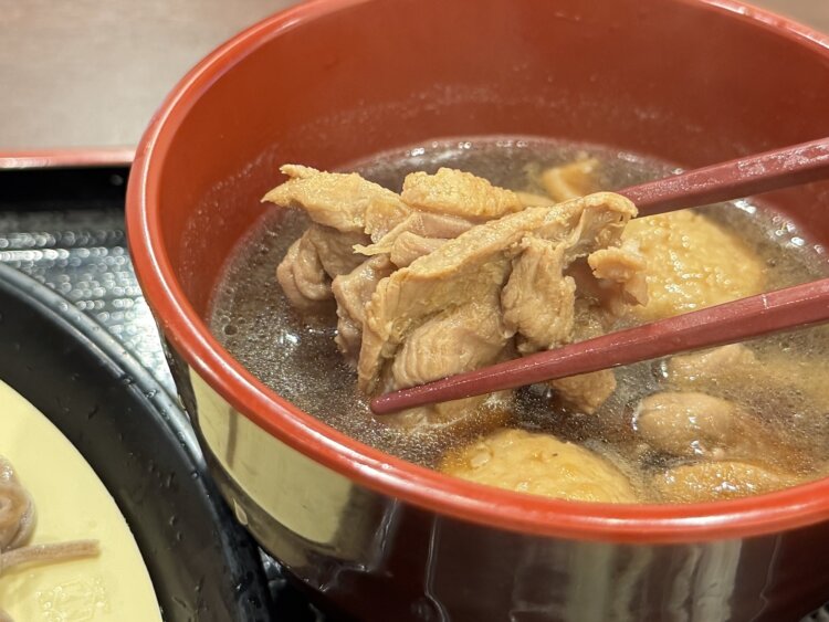 鴨肉のうまみが濃い！