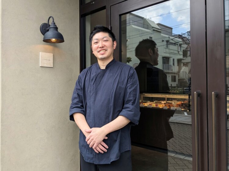 オーナーシェフの清水佑紀さん。「2022年、『LIFENRI』はまずオンラインショップとして始まりました」。