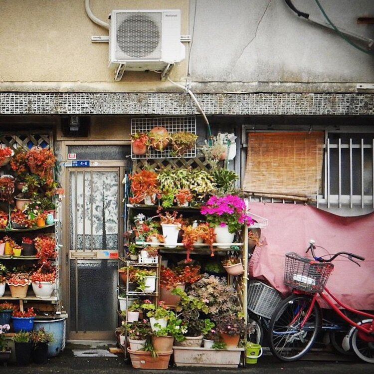 Instagram公式アカウントで取り上げられた壁の写真。