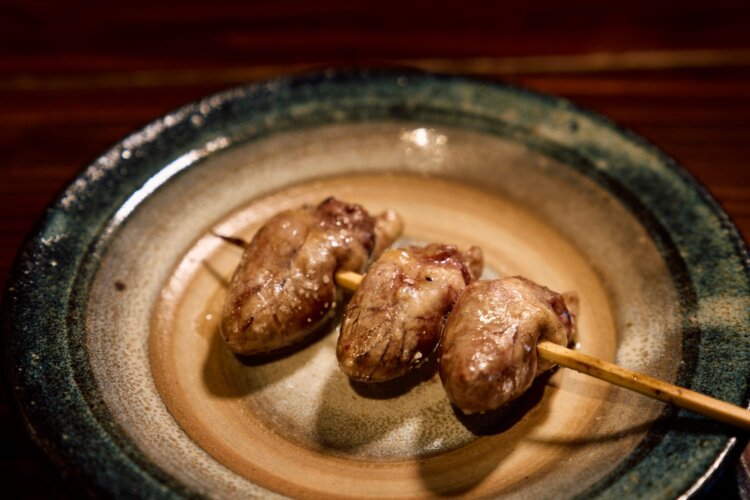 ハツ。ジュワッとあふれる肉汁！