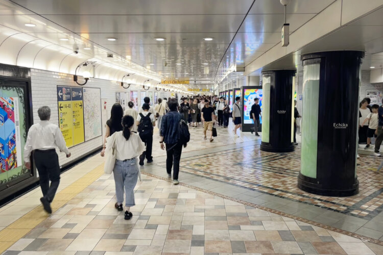 東京街角クイズ 地下