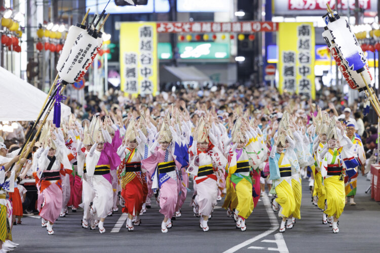 過去最多の95連が迫力ある踊りを披露！「第40回南越谷阿波踊り」が8月22・23日に南越谷駅、新越谷駅周辺で開催