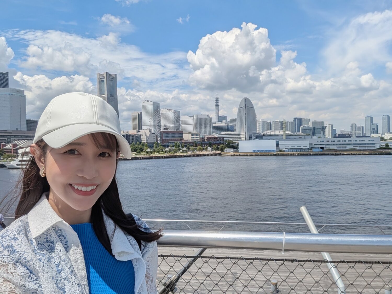 大さん橋からみなとみらい