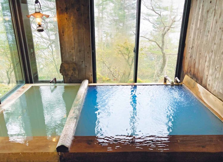 日帰り入浴ができるのは1階にある「ランプの湯」。