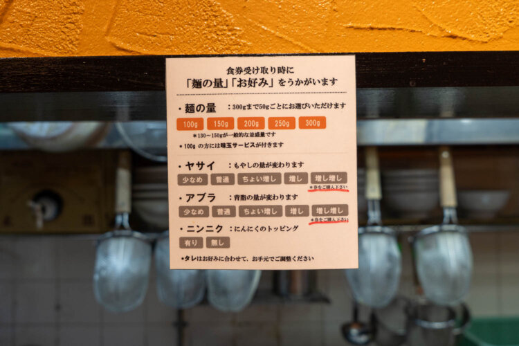おなかのすき具合に合わせてボリュームを調節。