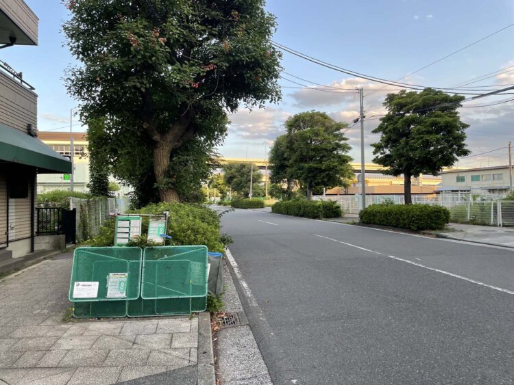 この先に飛行場があった。