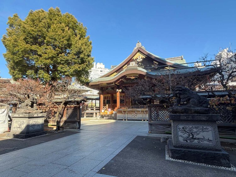 湯島天神。
