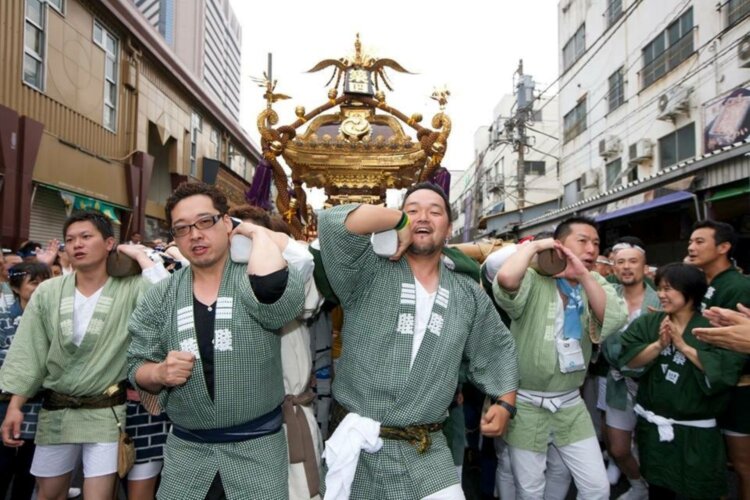 10年前の獅子祭での伊藤さん。