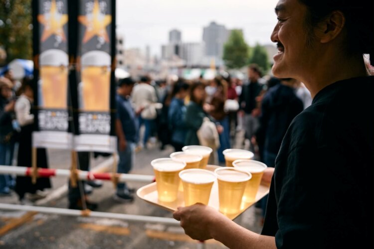 お酒を囲んで人が集まる空間をつくっていきたいという松本さん。