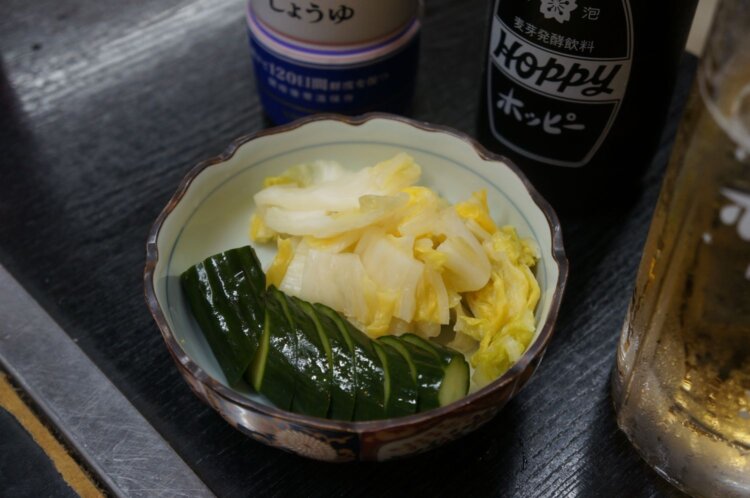 お新香450円