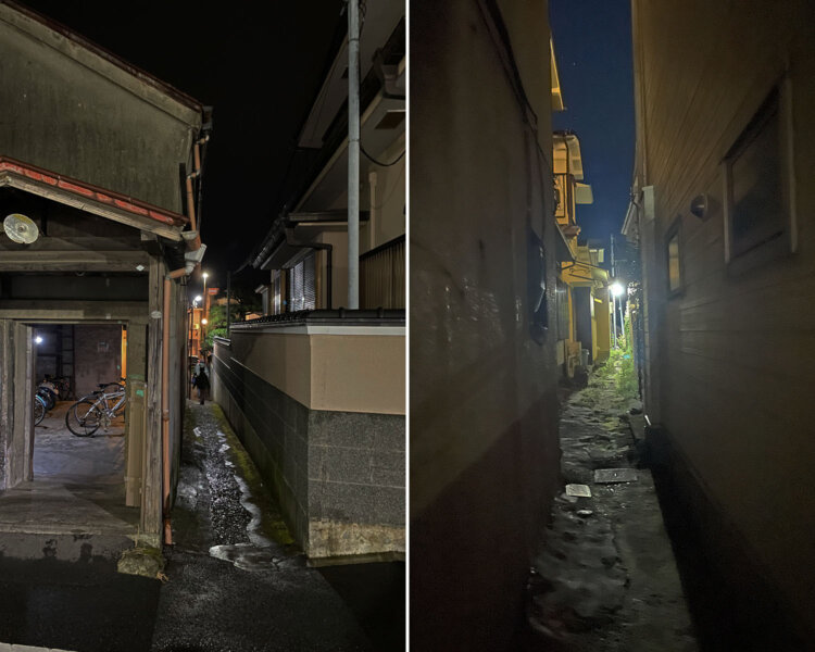 国府津は、「天神さまの細道」を歌う童謡「通りゃんせ」の発祥の地だという説がある。ここは細道の街なのだ。