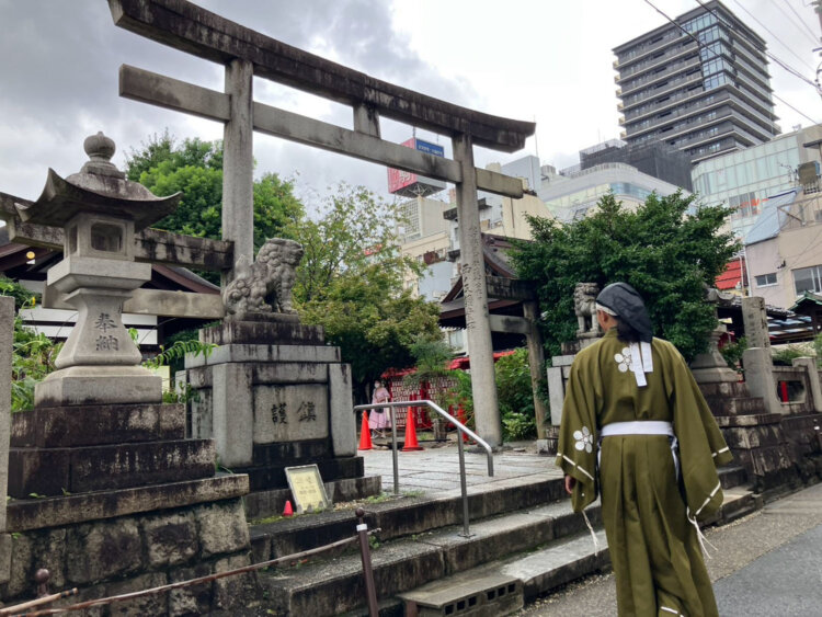 三輪神社。