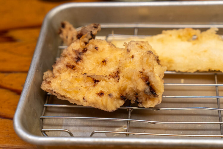 鶏は胸肉を使用。柔らかい！