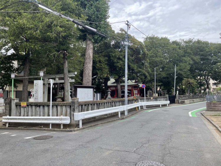 秋津神社。