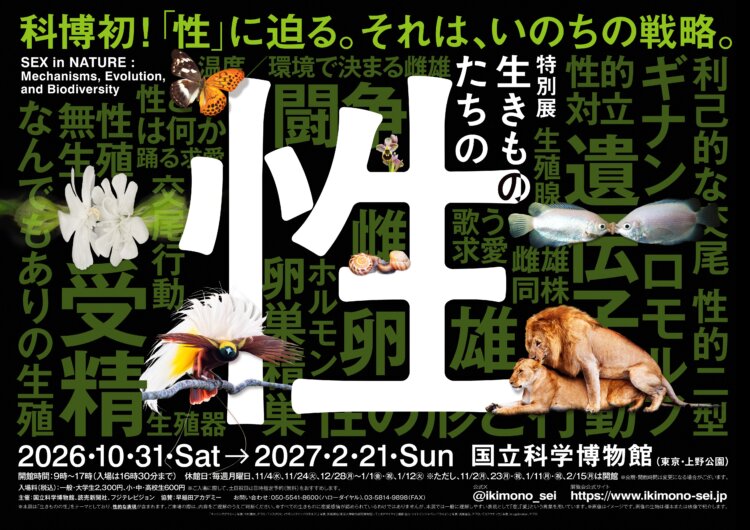 ★生きものたちの性_キービジュアル横